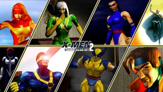 X-Men Mutant Academy 2 - All Character Endings and Intro
