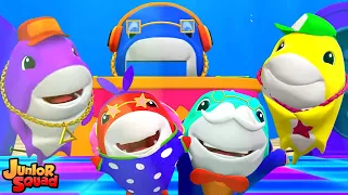 Kaboochi Детеныш акулы песня + более русские потешки для детей