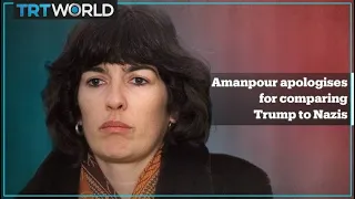 CNN’s Amanpour apologises for comparing the Trump era to Nazi pogroms