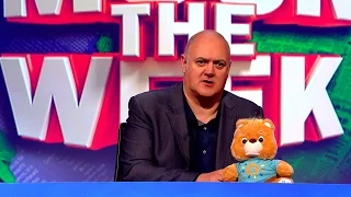 Teddy bear freaks out Dara - Mock the Week: Christmas Special Preview - BBC Two