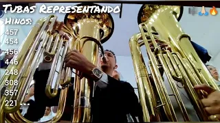 TUBAS CCB - TOCANDO FORTE - Hinos 457, 454, 456, 221, 308, 357, 446...