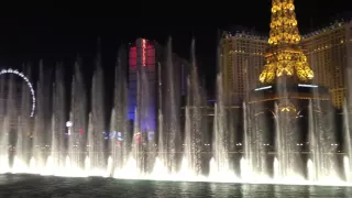 Bellagio Fountains - Michael Jackson - Billie Jean - Las Vegas, NV