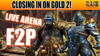 I'VE BEEN ON A ROLL LATELY! CLOSING IN ON GOLD TWO F2P! Raid: Shadow Legends