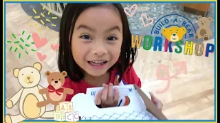 Build A Bear Work Shop | Kids fun activity | Vlog with Emma