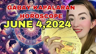 GABAY KAPALARAN HOROSCOPE JUNE 4,2024 KALUSUGAN,PAG-IBIG ,DATUNG,LUCKY COLORS AT LUCKY NUMBERS