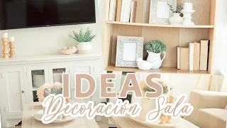 💡CAMBIOS EN MI SALA + IDEAS PARA DECORAR RECIBIDOR PEQUEÑO/ Decoracion neutral y elegante/ NORDICO