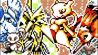 Pokemon Red, Blue & Yellow - All Legendary Pokémon Locations (1080p60)