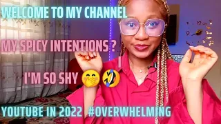 My first YouTube video| Starting YouTube in 2022| Introduction to my channel|Nigerian New YouTuber