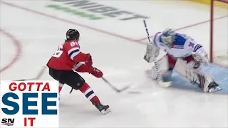 GOTTA SEE IT: Jack Hughes Scores Breakaway Goal, Sets Up Taylor Hall Snipe