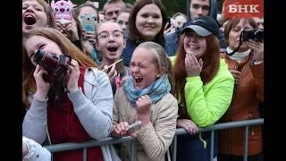 MBAND зажигает в Сыктывкаре - поклонницы ликуют