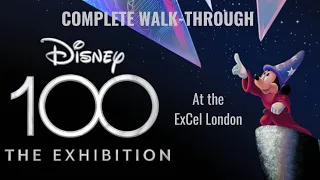 Disney 100: The Exhibition at ExCel London / Complete Walk-through
