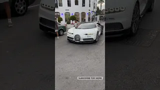 Bugatti Chiron At Puerto Banus. #shorts #supercars