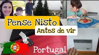 🇵🇹Rotina Famíliar em Portugal/Malas de viagem/Aquecedores😬