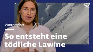 Lawinen: So entstehen gefährliche Schneebrettlawinen