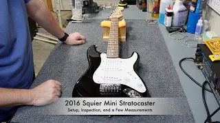 2016 Squier Mini Strat - How much different is it from a regular Squier? Inspecting and Setup