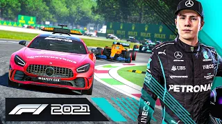 ЗАВАЛ В ГОНКЕ И МАШИНА БЕЗОПАСНОСТИ - Карьера F1 2021 #86