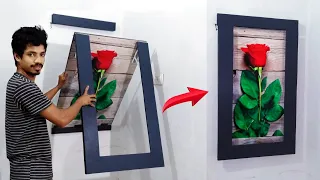 Making Unique Foldable Table With Photo Frame | This Table Save Your Home Space