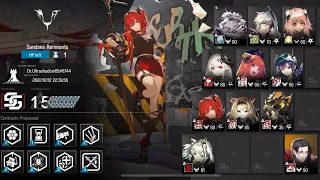 [Arknights] CC#9 Daily #5 Sandsea Remnants Risk 15 (Max Risk)