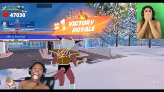 IShowSpeed Gets A Fortnite Win With New Girlfriend StrawberryTabby And Gets A Surprise