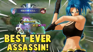 This Assassin has 100% Chance rate of Multiple kill | Best Karina Build Gameplay - Mobile Legends