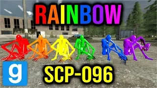 RAINBOW SCP-096 ATTACK!! (gmod scp)