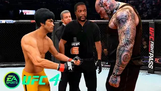 UFC4 Bruce Lee vs Martyn Ford EA Sports UFC 4 PS5