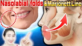 Sucking Sides of Lips 1 Minute  a Day Removes Nasolabial Folds and Marionette Line