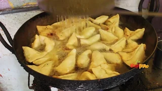 SAMOSA | Street Samosa Recipe | Healthy South Indian Potato Onion Crispy Samosa | Village Byte