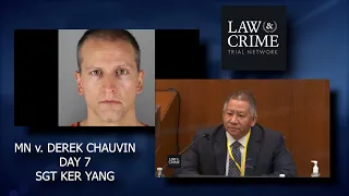 MN v. Derek Chauvin Trial Day 7 - Sgt Ker Yang -  Crisis Intervention Coordinator