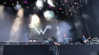 Weezer - Take On Me (snippet live in Belgium 2019)