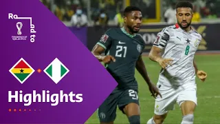 Ghana v Nigeria | FIFA World Cup Qatar 2022 Qualifier | Match Highlights