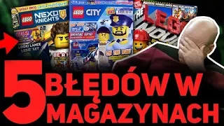 5 BŁĘDÓW W MAGAZYNACH LEGO NINJAGO