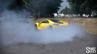 How to turn around supercars? DONUTS! GTA Spano, Noble M600, Sin R1