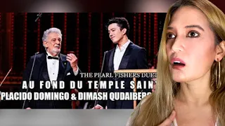 Reaction to “The Pearl Fishers' Duet: Au fond du Temple Saint -Placido Domingo & Dimash Qudaibergen”