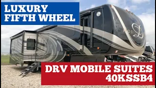 2020 DRV Mobile Suites 40 KSSB4 Tour / Fifth Wheel Review