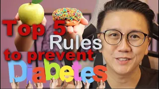Health Tips: Top 5 rules to prevent DIABETES Naturally - Reduce the Risks of Developing Diabetes