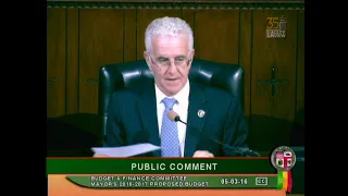 Budget Hearings - 05/03/2016