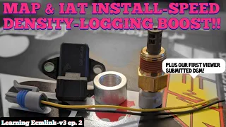 MAP and IAT INSTALL LOGGING BOOST AND SPEED DENSITY!!!