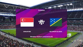 ⚽ Singapore vs Solomon Islands  ⚽ | FIFA Friendly (06/18/2023) | PES 2023