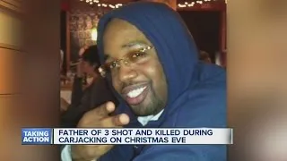 Father of three killed in carjacking on Christmas Eve