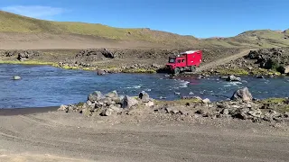 Unimog 1550L Doka in Iceland