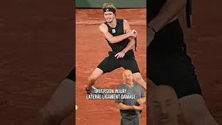 ZVEREV vs. Nadal Ankle Injury #shorts