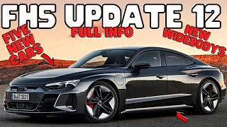 FH5-SERIES 12 EVERYTHING you need to know -5 NEW! cars-2 NEW! Bodykits and MORE-FULL INFO update 12