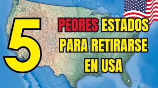 ÉSTOS son los PEORES ESTADOS para RETIRARSE en USA 2023 | Carlos Kabadian