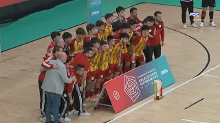 Resum Final Campionat d'Espanya sub 19 masc FS 2022 Catalunya Andalusia