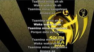 SHAKIRA   WAKA WAKA (ESTO ES ÁFRICA)  LYRICS.avi