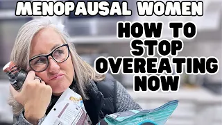 1 Simple Trick to Stop Overeating Today | Best Tip for Menopausal Women