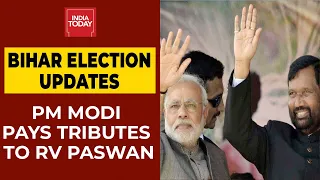 Bihar Election Live Updates: PM Narendra Modi Pays Tribute To Ram Vilas Paswan