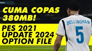 PES 2021 UPDATE 2024 PC Option File