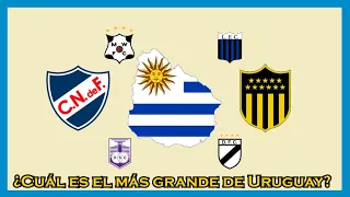 ¿Cuál es el equipo más grande de Uruguay?